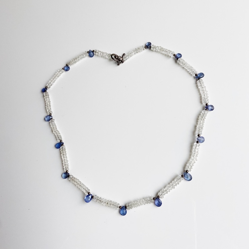 Beautiful handmade Herkimer Diamond necklace